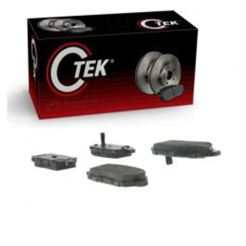 Centric CTEK Rear Disc Brake Pad Set for 2011-2012 INFINITI G25