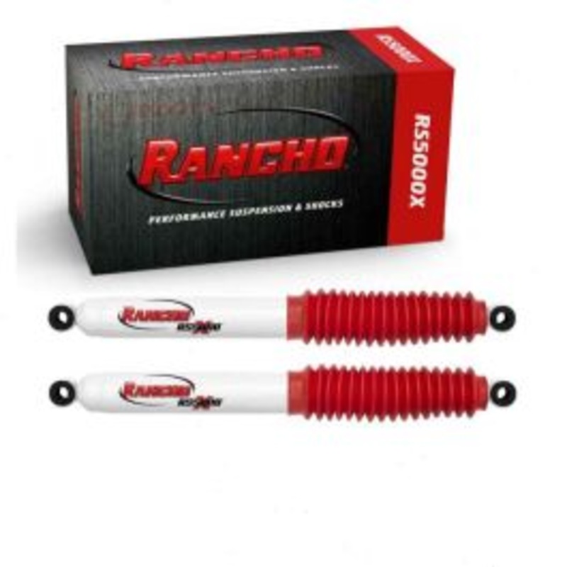 2 pc Rancho RS5000X Front Shock Absorbers for 1959-1983 Jeep CJ5