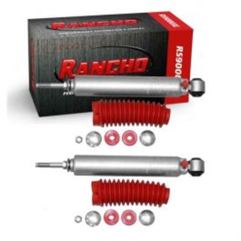 2 pc Rancho RS9000XL Rear Shock Absorbers for 2007-2014 Toyota FJ Cruiser