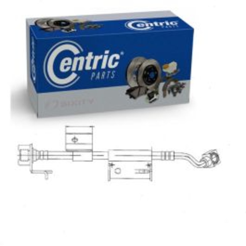 Centric Premium Front Left Brake Hydraulic Hose for 2002-2005 Cadillac Escalade