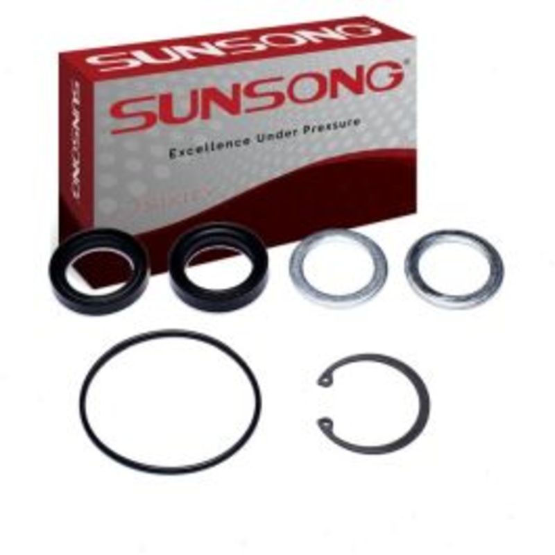 Sunsong Steering Gear Pitman Shaft Seal Kit for 1964-1973 Chevrolet Chevelle 3.8L 4.1L 5.0L 5.3L 5.4L 6.5L 7.4L L6 V8
