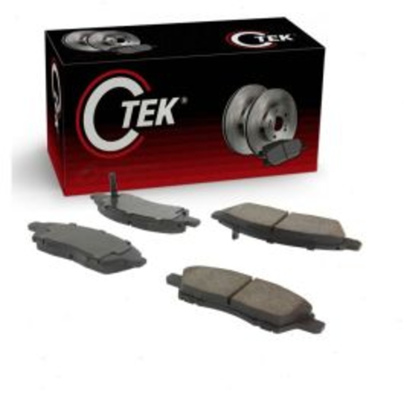 Centric CTEK Front Disc Brake Pad Set for 2012-2017 Nissan March