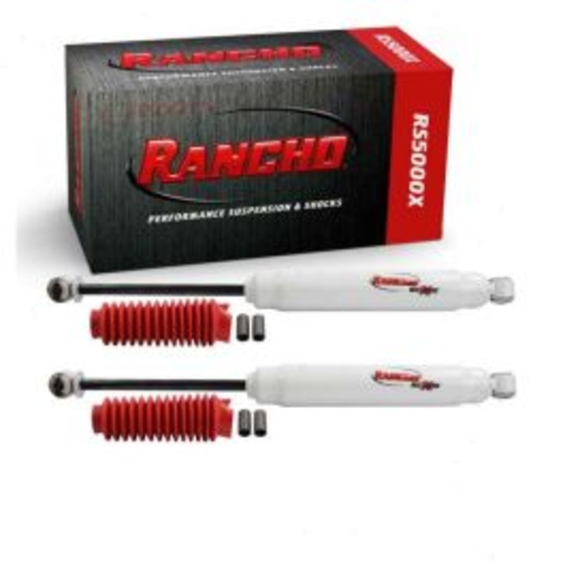 2 pc Rancho RS5000X Rear Shock Absorbers for 1961-1967 Dodge W100 Series