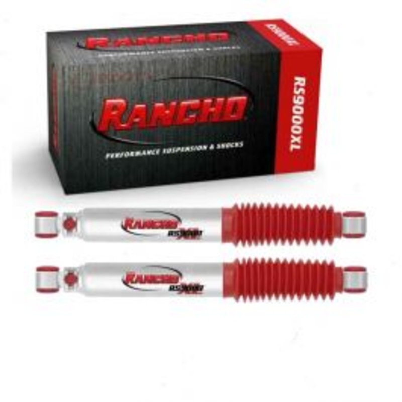 2 pc Rancho RS9000XL Rear Shock Absorbers for 1968-1971 Dodge W100 Pickup