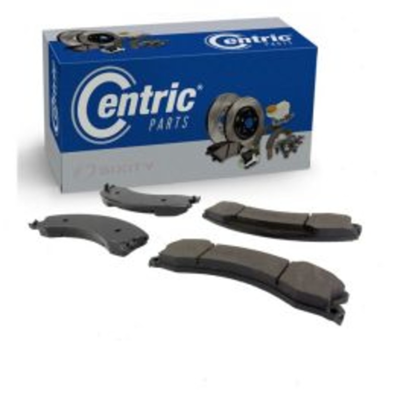 Centric Posi Quiet Rear Disc Brake Pad Set for 2016-2020 Nissan TITAN XD