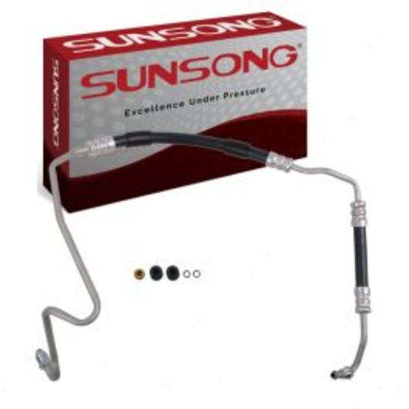 Sunsong Power Steering Pressure Line Hose for 2012-2015 Jeep Wrangler