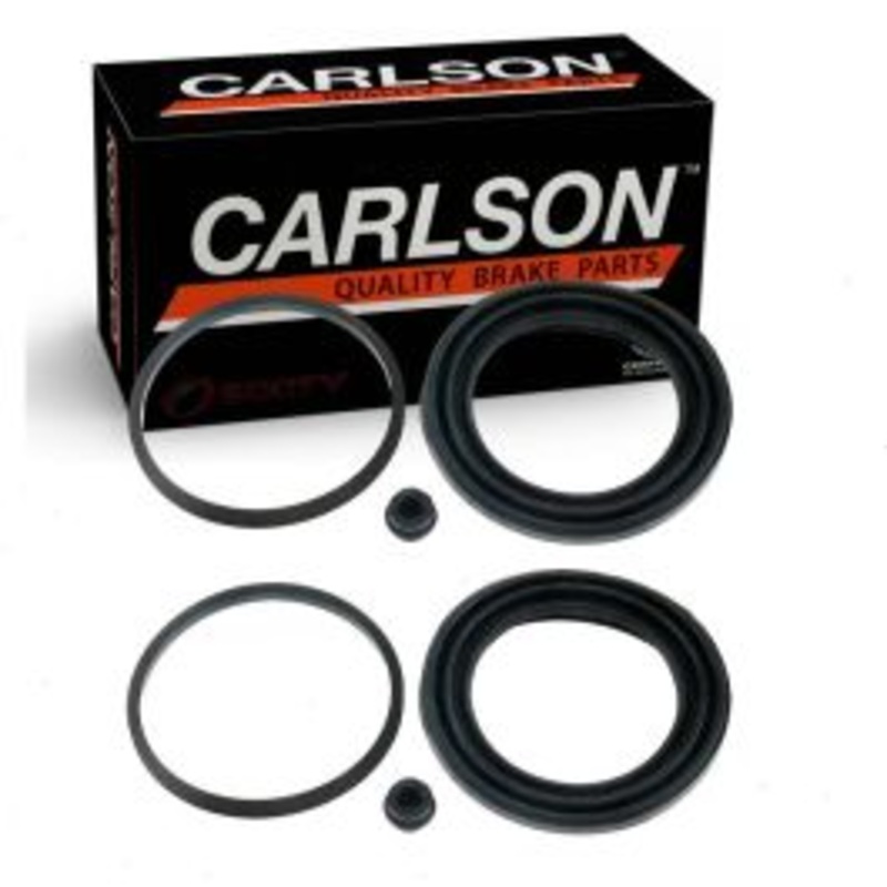 2 pc Carlson Front Brake Caliper Repair Kit for 2006-2011 Kia Rio