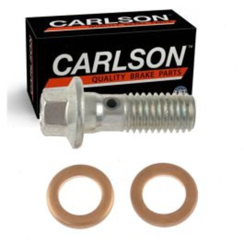 Carlson Front Brake Hydraulic Banjo Bolt for 1981-1985 Ford Escort