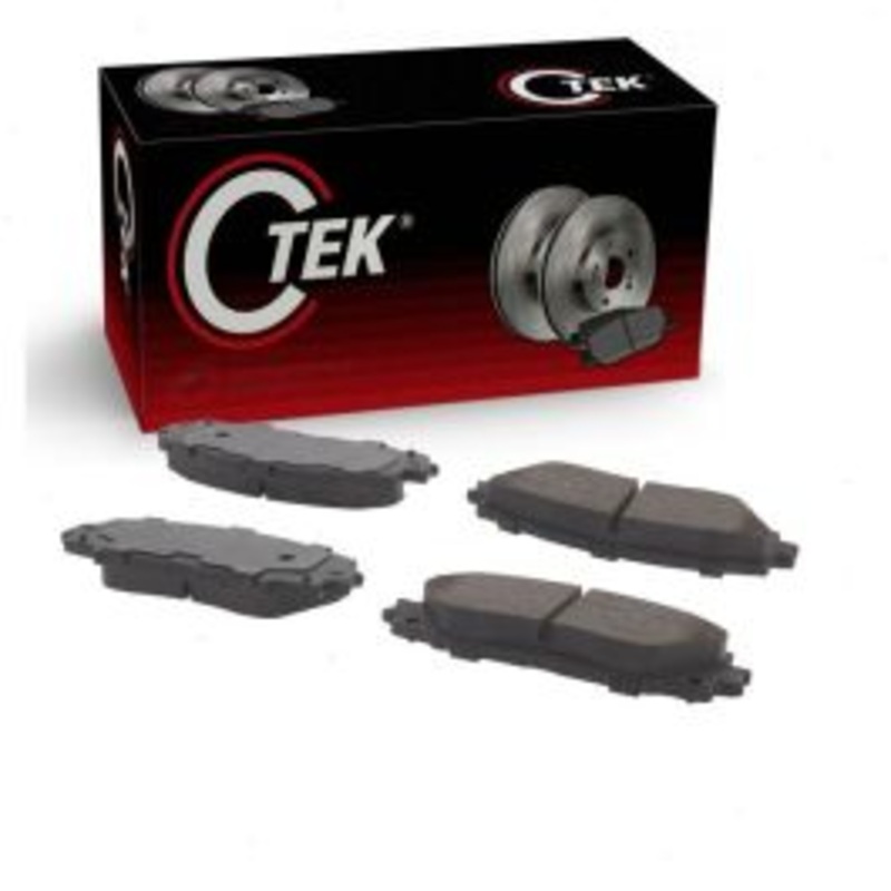Centric CTEK Front Disc Brake Pad Set for 2022-2023 Toyota Corolla 1.8L L4