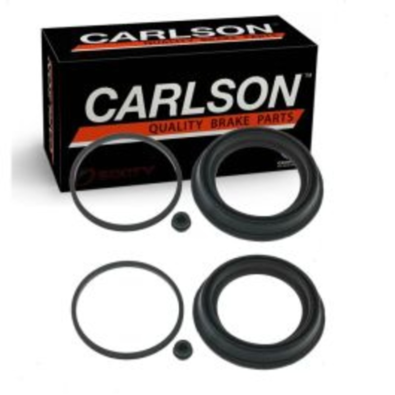 2 pc Carlson Front Brake Caliper Repair Kit for 2006-2016 BMW 550i