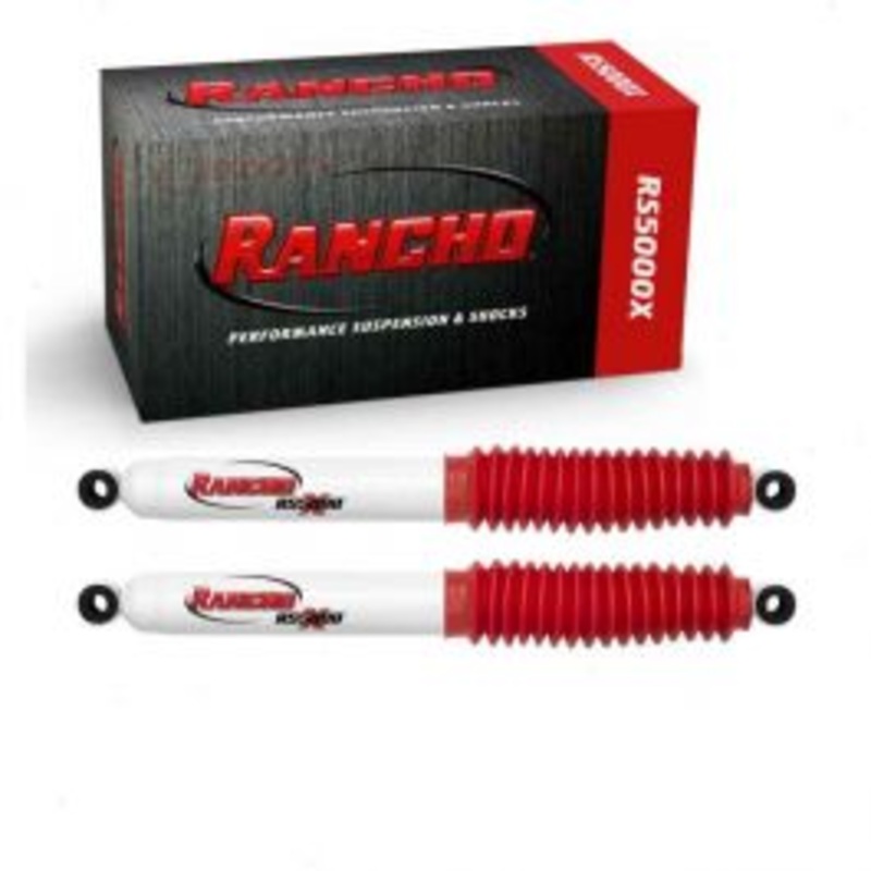 2 pc Rancho RS5000X Front Shock Absorbers for 1963-1965 Jeep J-310