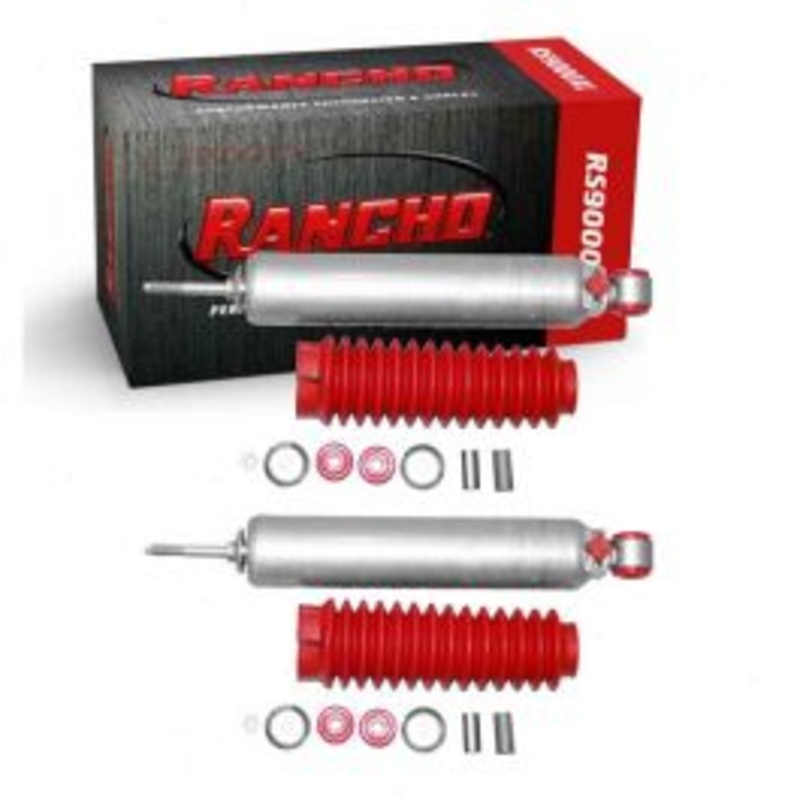 2 pc Rancho RS9000XL Front Shock Absorbers for 1971 International Scout