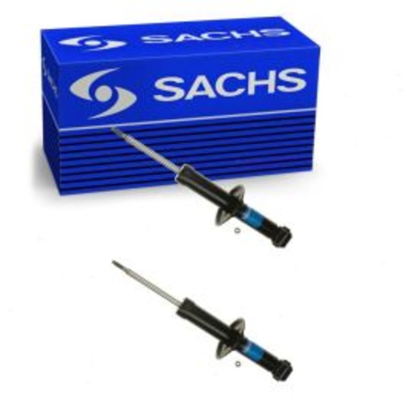2 pc SACHS Rear Shock Absorbers for 1998-2000 Audi A6 Quattro 2.7L 2.8L V6
