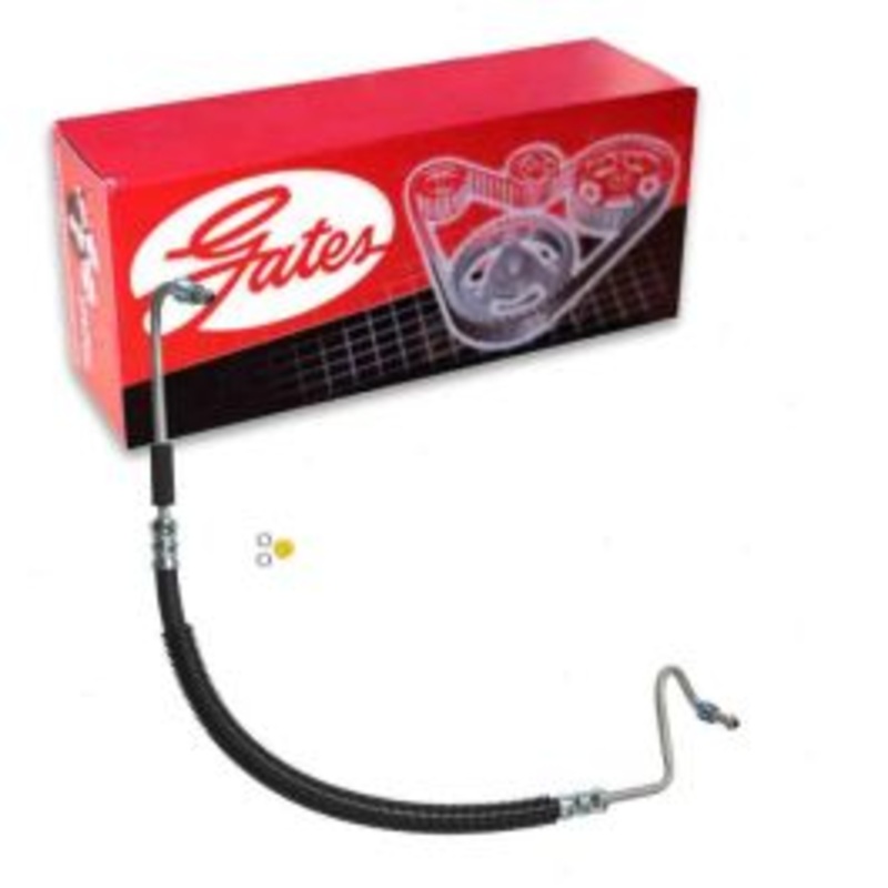 Gates Pump To Hydroboost Power Steering Pressure Line Hose for 2016-2017 Chevrolet Suburban 3500 HD 6.0L V8
