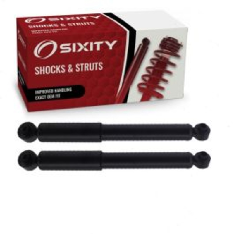2 pc Sixity Rear Shock Absorbers for 2007-2009 Pontiac G5