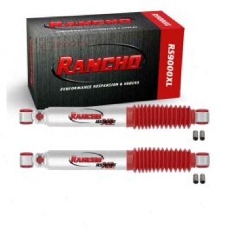 2 pc Rancho RS9000XL Front Shock Absorbers for 1963-1965 Jeep J-330