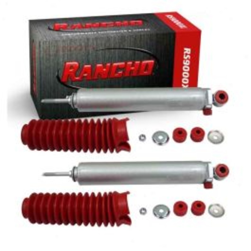 2 pc Rancho RS9000XL Rear Shock Absorbers for 1987-1991 Isuzu Trooper