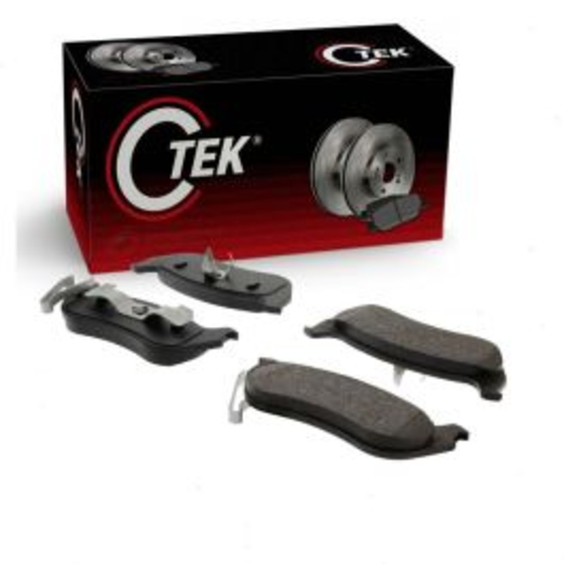 Centric CTEK Rear Disc Brake Pad Set for 2003-2006 Jeep Wrangler