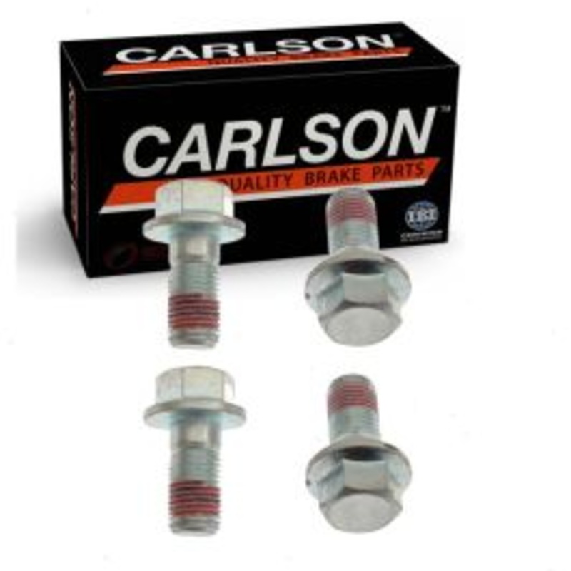 2 pc Carlson Front Brake Caliper Bracket Mounting Bolts for 2013-2016 Dodge Dart