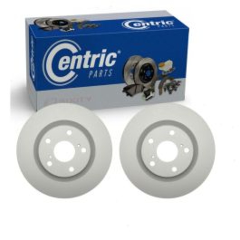2 pc Centric GCX Front Disc Brake Rotors for 2011-2016 Scion tC