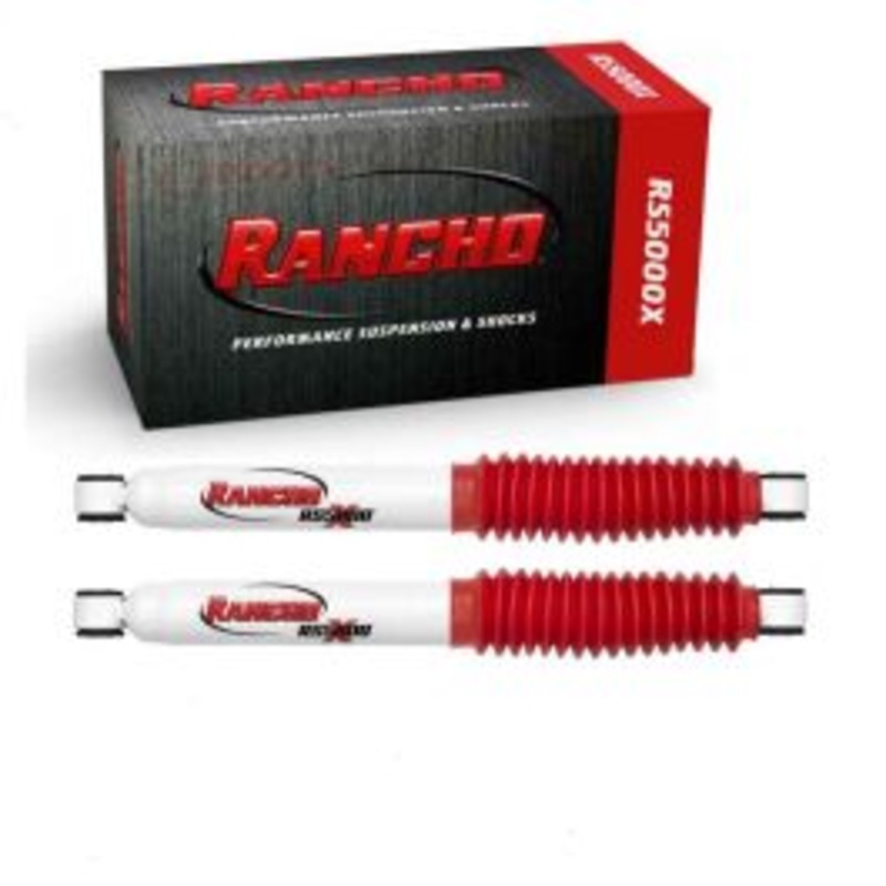2 pc Rancho RS5000X Front Shock Absorbers for 1987 GMC V2500