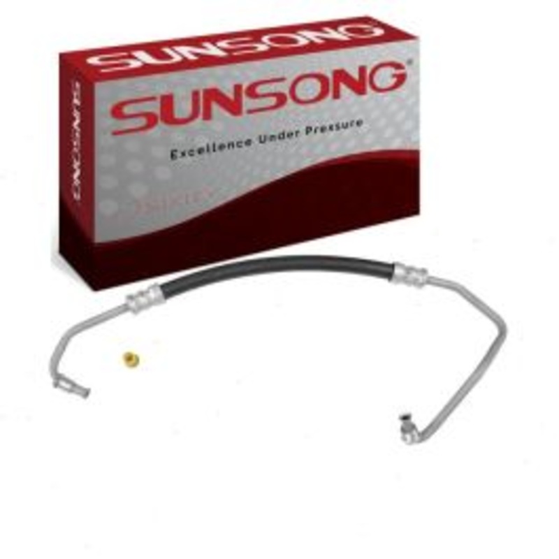 Sunsong Power Steering Pressure Line Hose for 1977-1979 Pontiac Grand LeMans