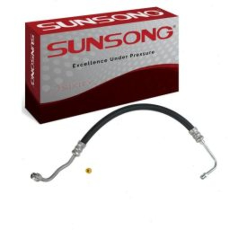 Sunsong Power Steering Pressure Line Hose for 1978-1979 Ford F-150 5.0L 5.8L 6.6L 7.5L V8