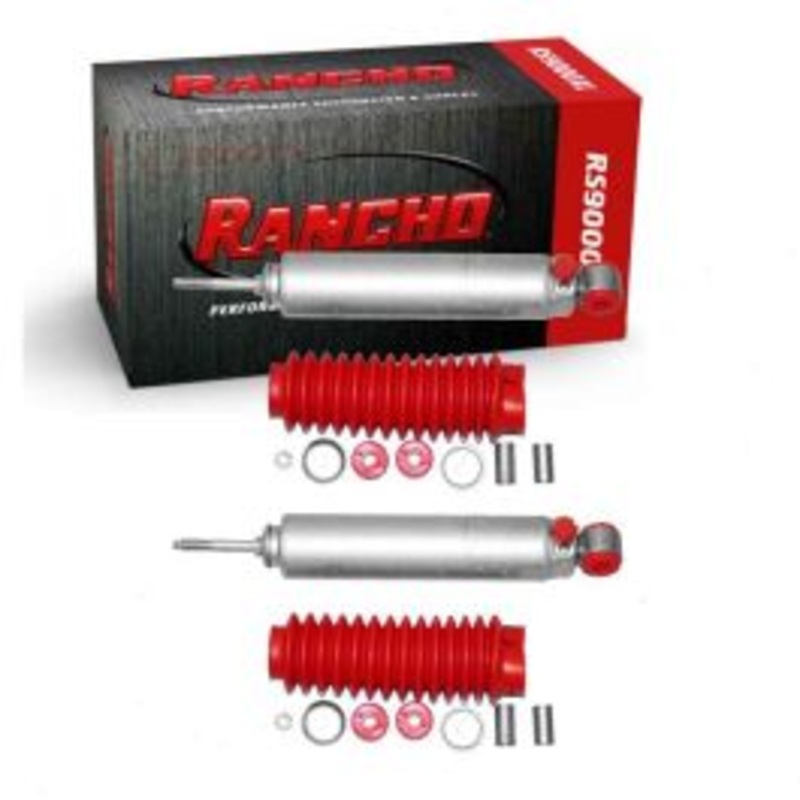2 pc Rancho RS9000XL Front Shock Absorbers for 1977-1991 Ford E-350 Econoline Club Wagon