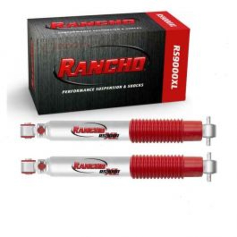 2 pc Rancho RS9000XL Rear Shock Absorbers for 1997-2006 Jeep Wrangler