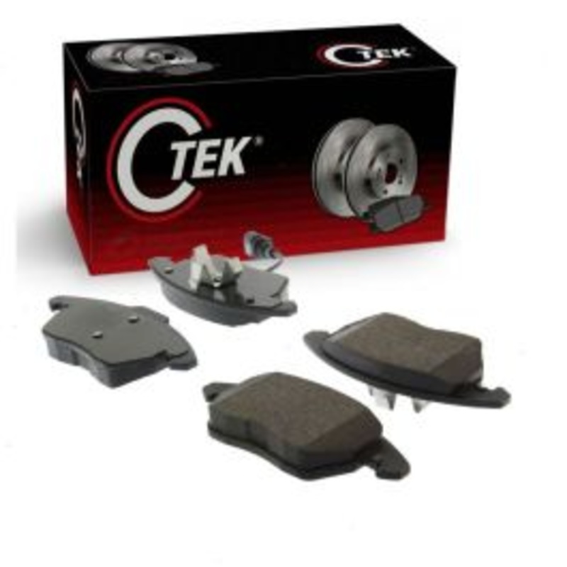 Centric CTEK Front Disc Brake Pad Set for 2006-2018 Seat Toledo