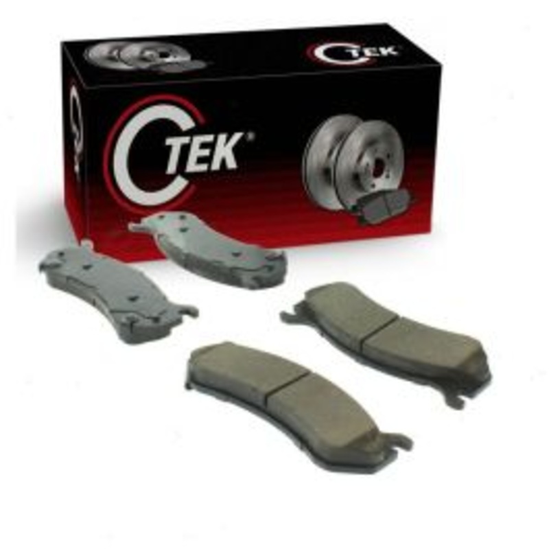 Centric CTEK Rear Disc Brake Pad Set for 2001-2006 GMC Sierra 1500 HD