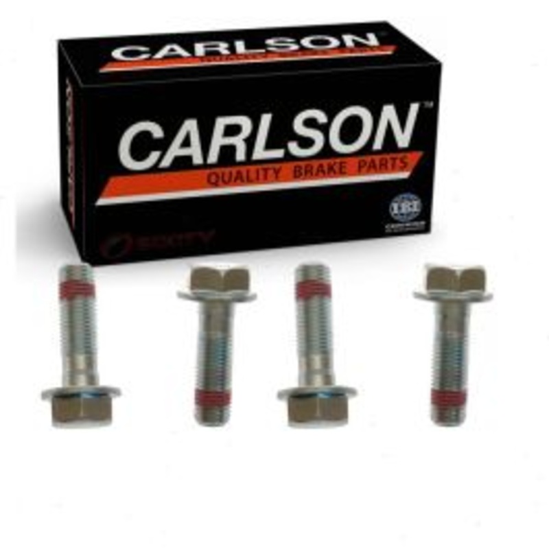 2 pc Carlson Front Brake Caliper Bracket Mounting Bolts for 2011-2022 Nissan Murano