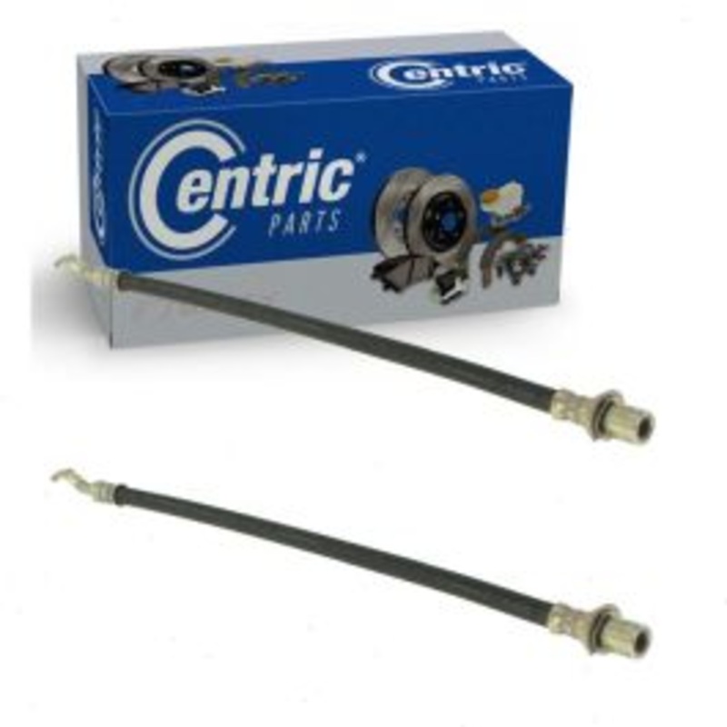 2 pc Centric Premium Front Brake Hydraulic Hoses for 1995-2000 Lexus LS400