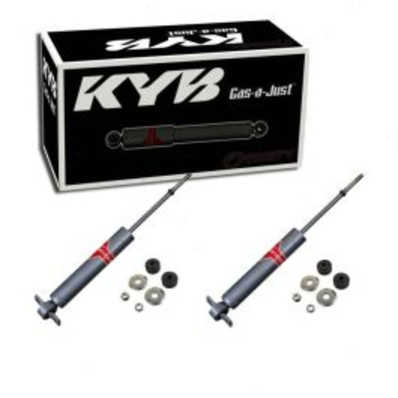 2 pc KYB Gas-a-Just Front Shock Absorbers for 1957-1958 Ford Fairlane