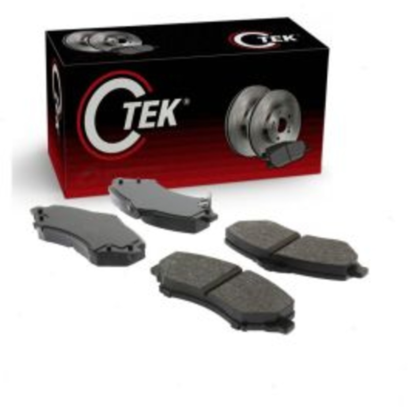 Centric CTEK Front Disc Brake Pad Set for 2012-2015 Ram C V