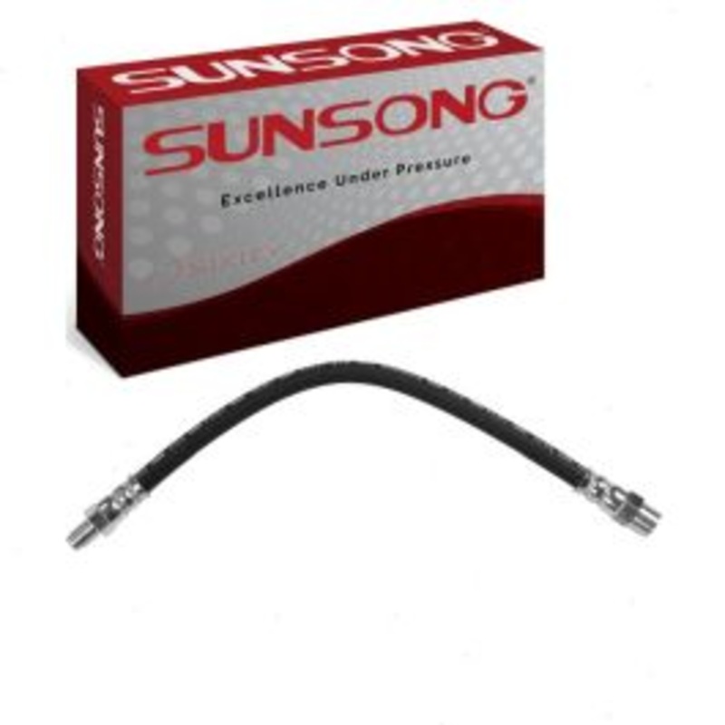Sunsong Rear Center Brake Hydraulic Hose for 1978-1980 Mercedes-Benz 300SD