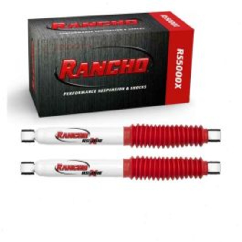 2 pc Rancho RS5000X Front Outer Shock Absorbers for 1981-1991 GMC Jimmy