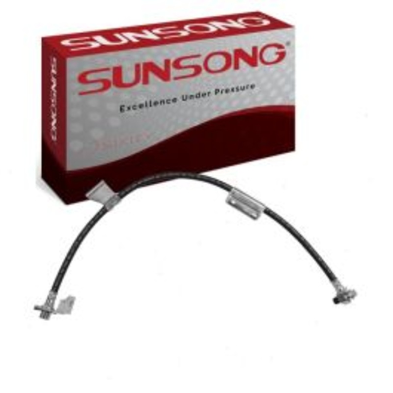 Sunsong Front Left Brake Hydraulic Hose for 1999-2007 GMC Sierra 1500