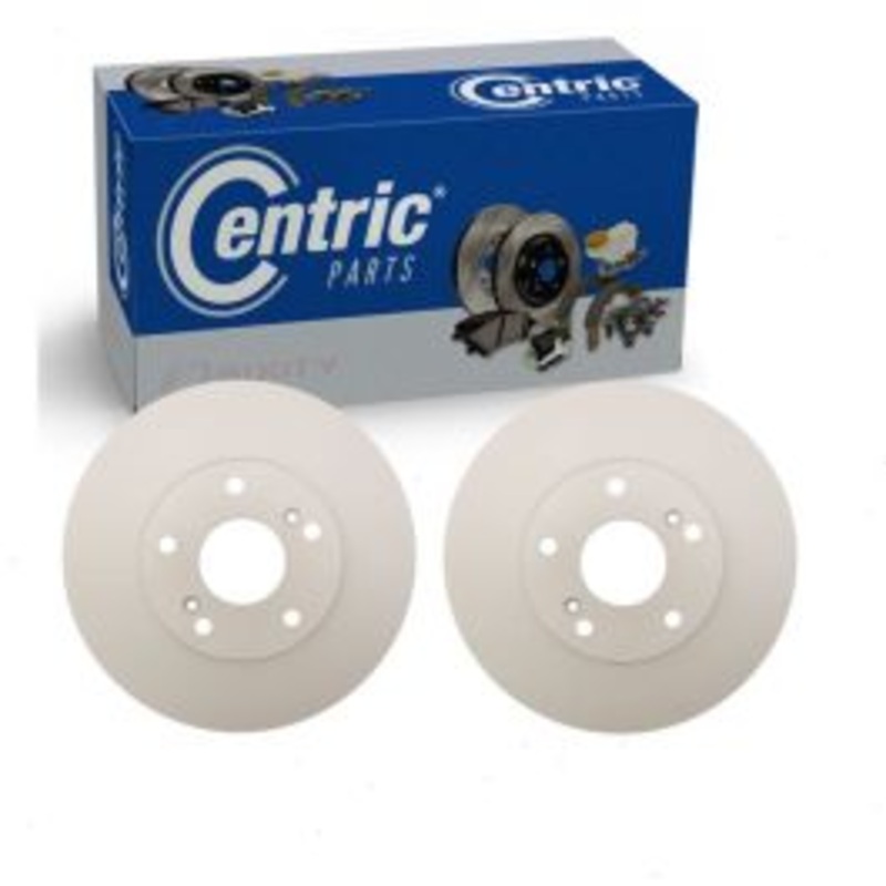 2 pc Centric GCX Front Disc Brake Rotors for 2016 Honda CR-Z