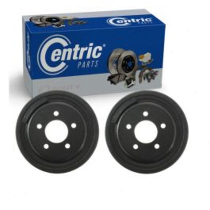2 pc Centric Premium Rear Brake Drums for 1998-2008 Mazda B3000