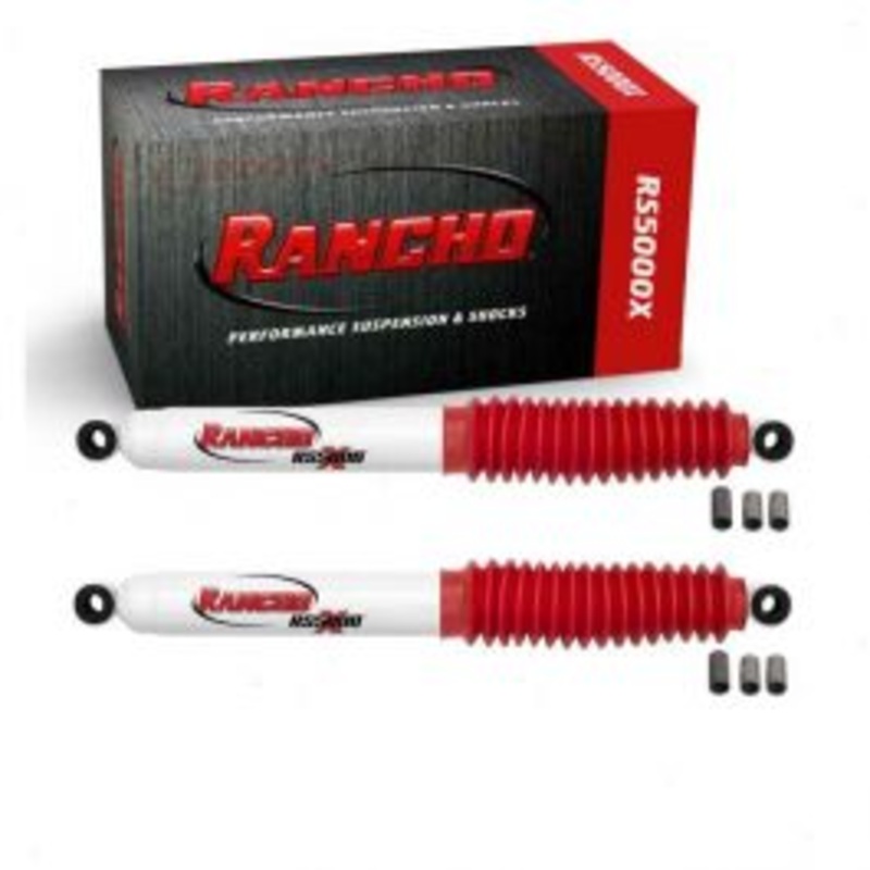 2 pc Rancho RS5000X Rear Shock Absorbers for 1985-1995 Suzuki Samurai
