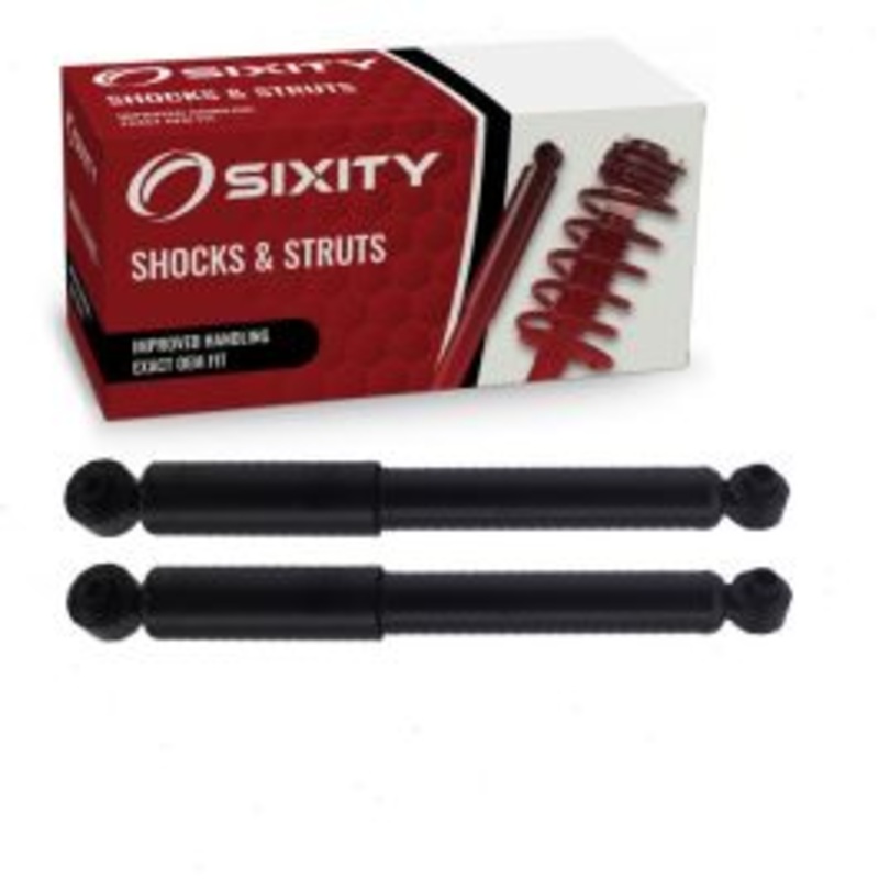 2 pc Sixity Rear Shock Absorbers for 2006-2011 Chevrolet HHR
