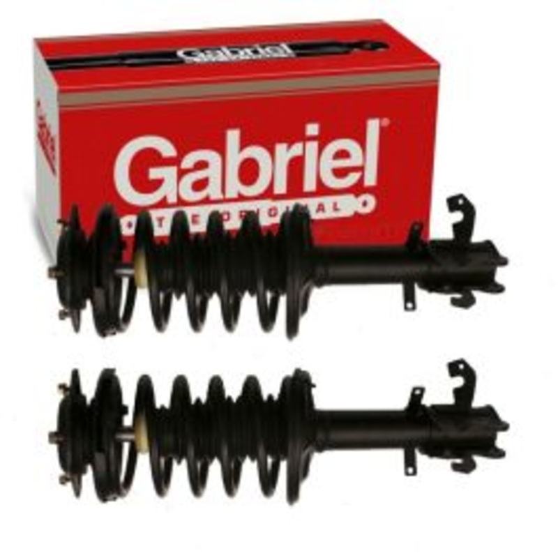 2 pc Gabriel ReadyMount Front Suspension Strut & Coil Springs for 1998-2002 Toyota Corolla
