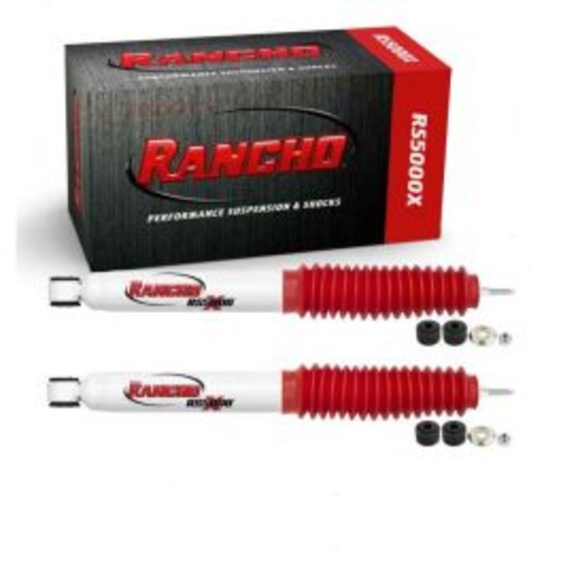2 pc Rancho RS5000X Front Shock Absorbers for 2011-2019 Ram 2500