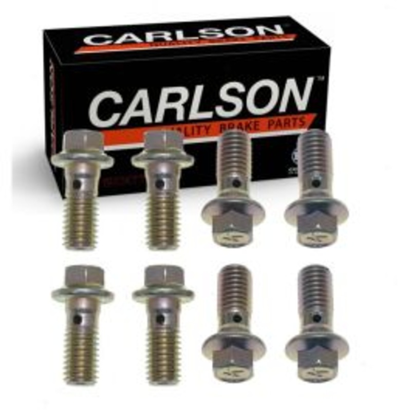 2 pc Carlson Front Brake Hydraulic Banjo Bolts for 1991-2002 Chevrolet C3500HD