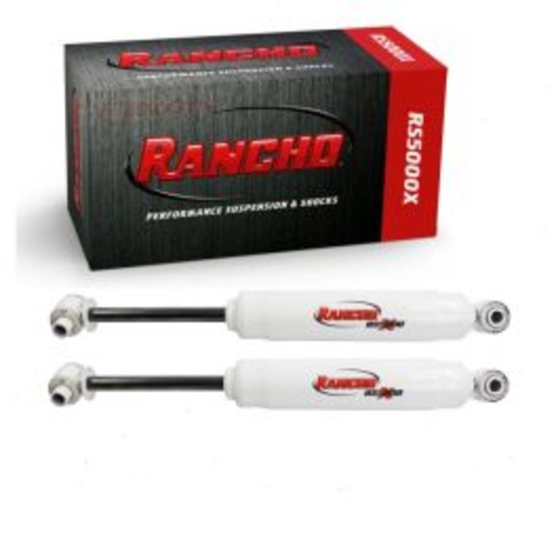 2 pc Rancho RS5000X Front Shock Absorbers for 1988-2000 Chevrolet K2500