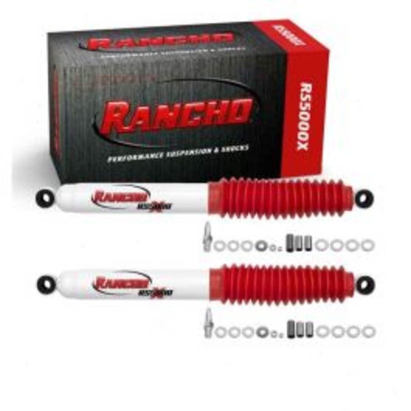 2 pc Rancho RS5000X Rear Shock Absorbers for 1980-1999 Ford F-250
