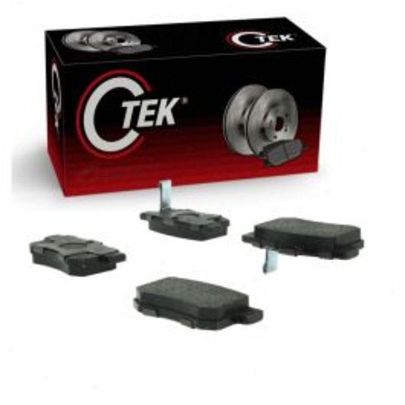 Centric CTEK Rear Disc Brake Pad Set for 2011-2015 Honda CR-Z