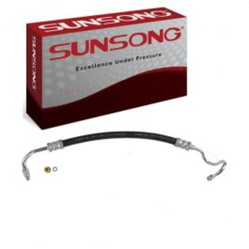 Sunsong Power Steering Pressure Line Hose for 1984-1989 Ford Ranger