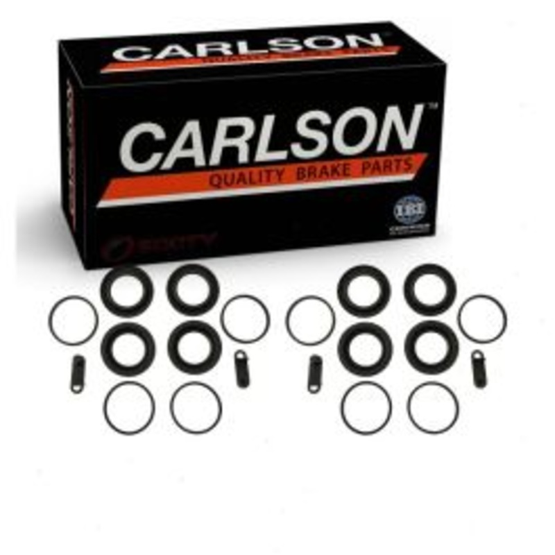 2 pc Carlson Front Brake Caliper Repair Kit for 2018-2022 BMW 540i